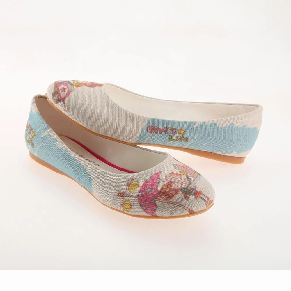 Ventilation holes Everyday Girls Life Ballerinas Shoes 1127