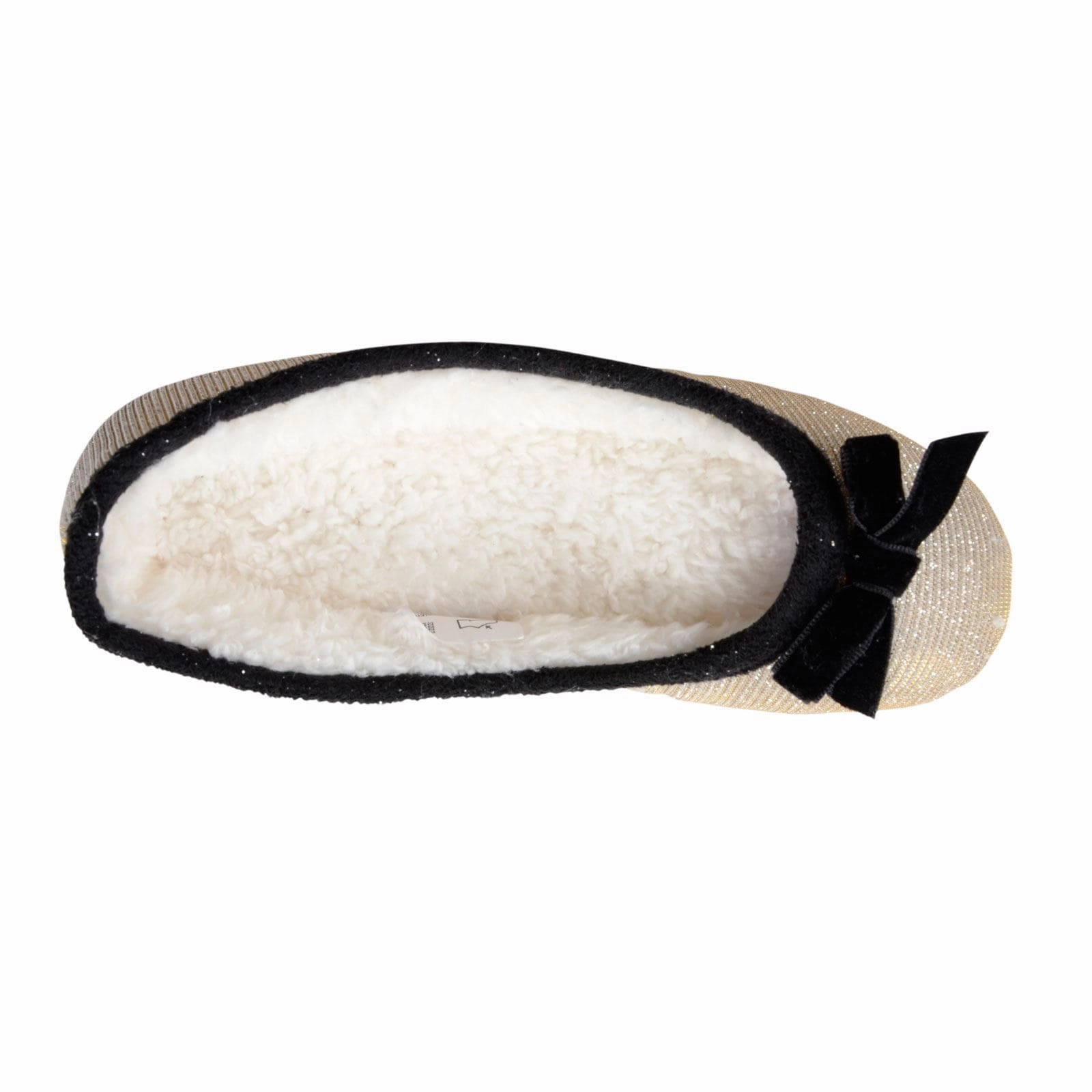 Slippers Babouche Girls Sparkle Effect Ballet Slippers Assorted Colours