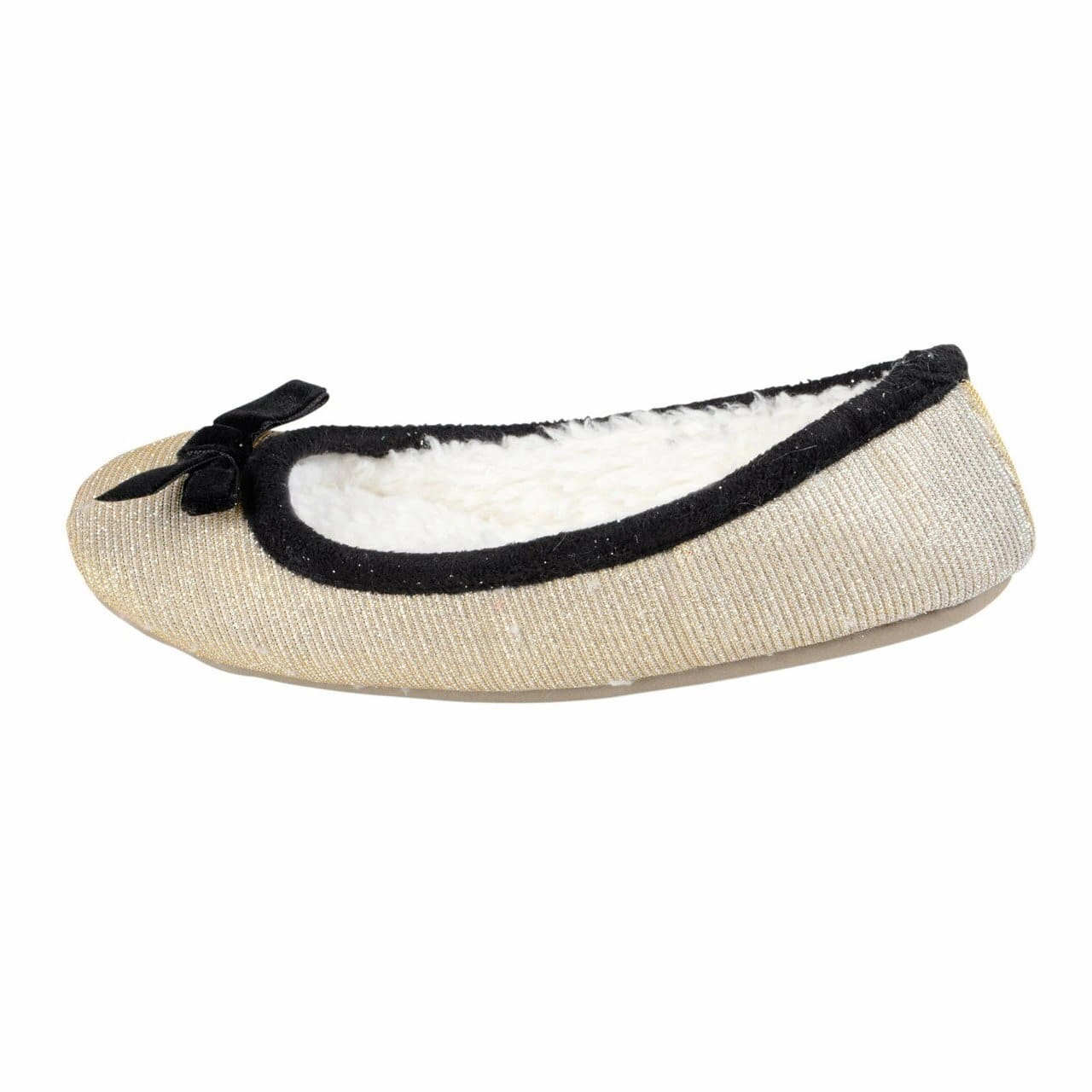 Swimming Slippers Girls Sparkle Effect Ballet Slippers Assorted Colours