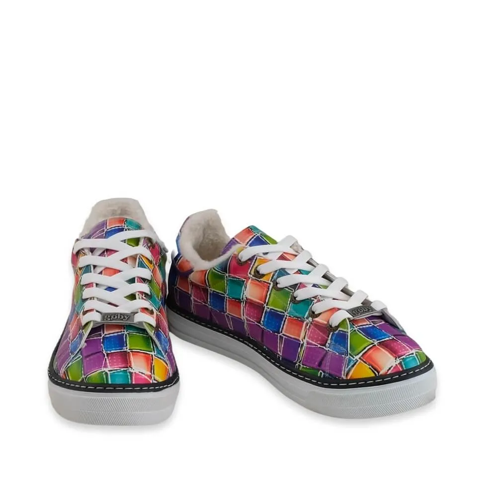 Wide Base Shock Resistant Sneaker Shoes GSS702