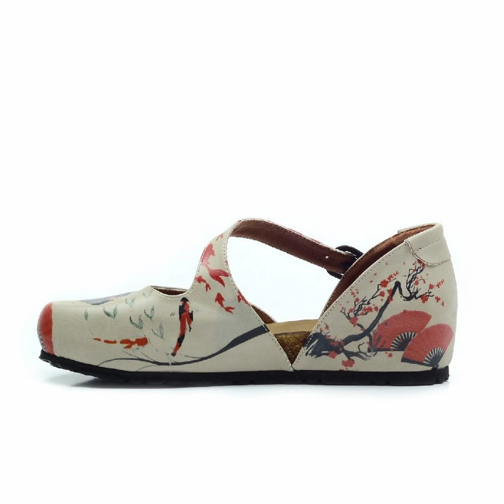 Functional Vintage Love Ballerinas Shoes GBL314