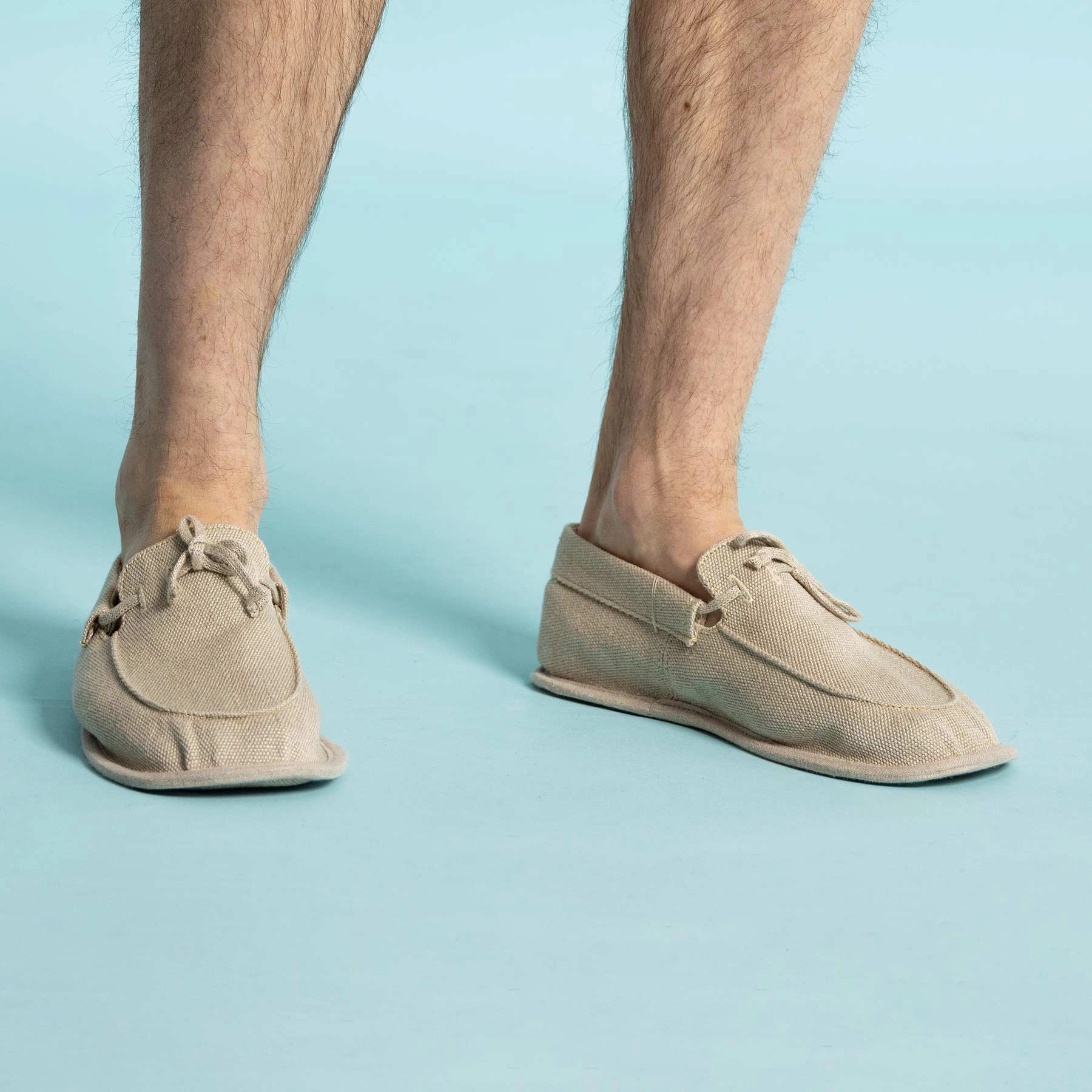 GLUCK Glue-free 100% Hemp Moc House Shoes Grounding Slippers (Unisex) Asics Tennis Shoes For Plantar Fasciitis