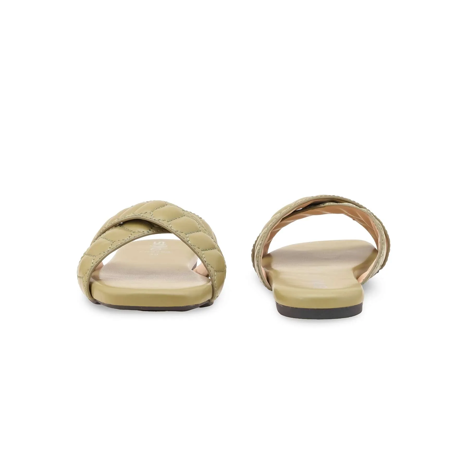 Olive Formal Slipper For Women FR8460 Childrens Christmas Slippers