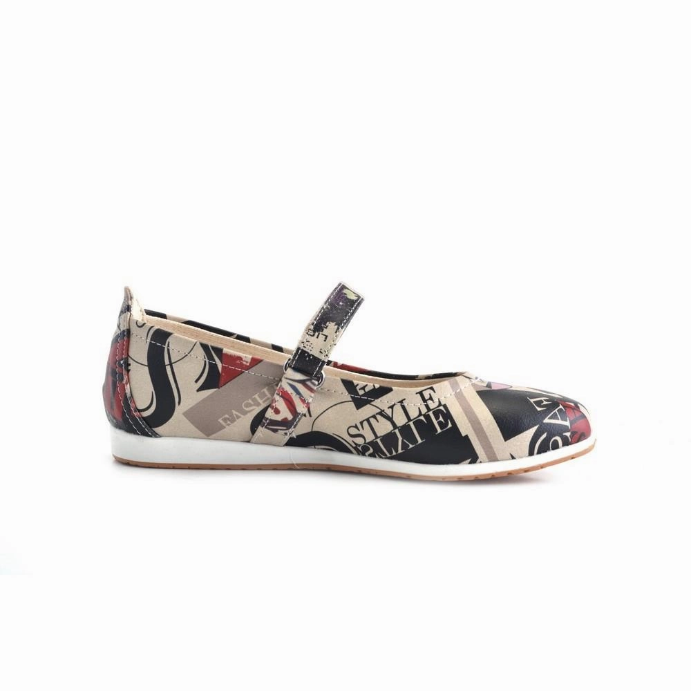 Strong Stitching Comfort Stand Ballerinas Shoes GOB110