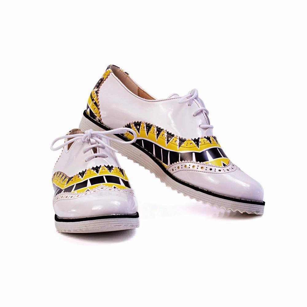 Breathable mesh Pattern Oxford Shoes GNG301