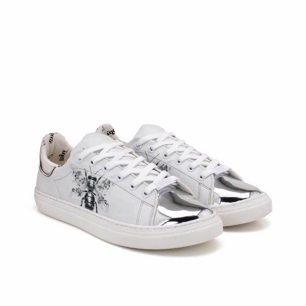 Autumn Tone Lace Tie Sneaker Shoes GOB220