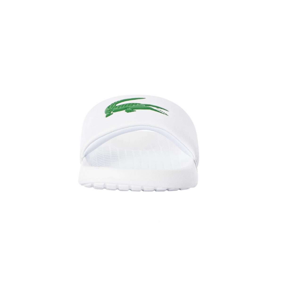 LACOSTE 7-45CMA0002082 CROCO 1.0 MN'S (Medium) White/Green Synthetic Sandals Fashion Appeal
