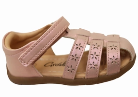 Grosby Lara Baby Toddler Kids Girls Kids Sandals Pink Shimmer Sandals Cancun Mexico