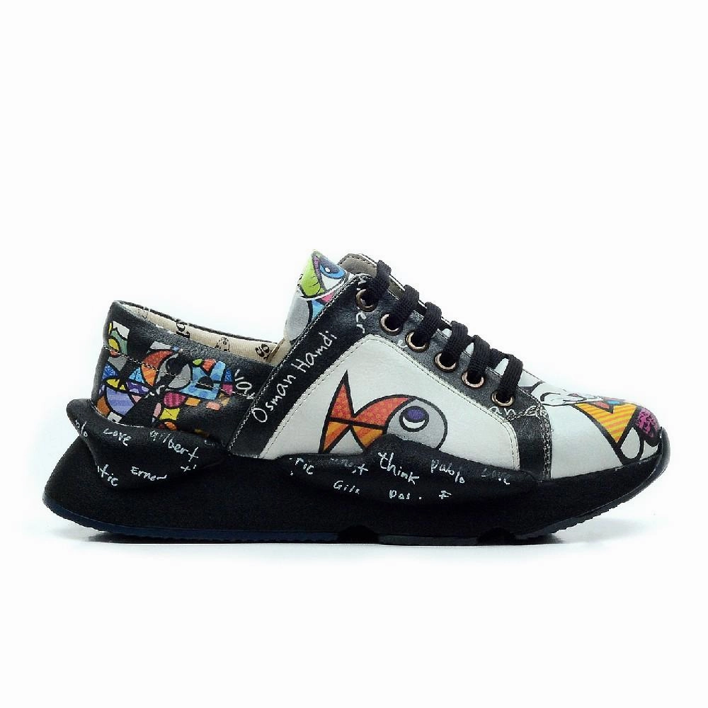 Tech Glow Linen Air Sneaker Shoes GSB101