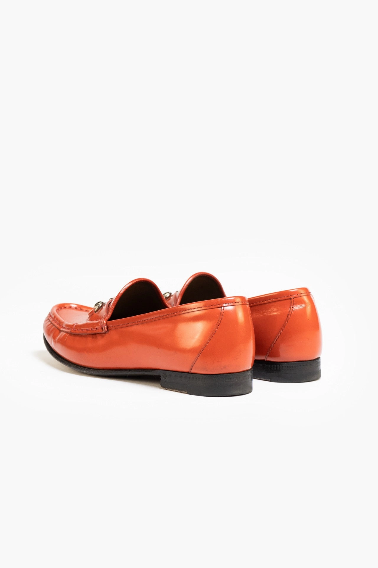 Pascucci Loafers Gucci Horsebit 1953 Loafers In Orange - Size 36