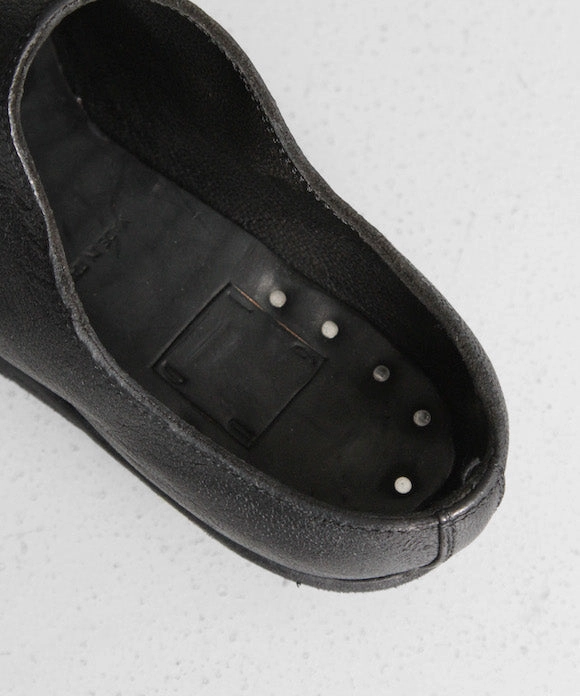 Boots That Are Waterproof GUIDI Texan sabot "BLACK"