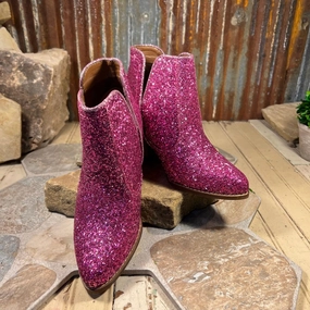 Fiera Pink Glittery Booties Adidas Lite Racer Slip On Shoes