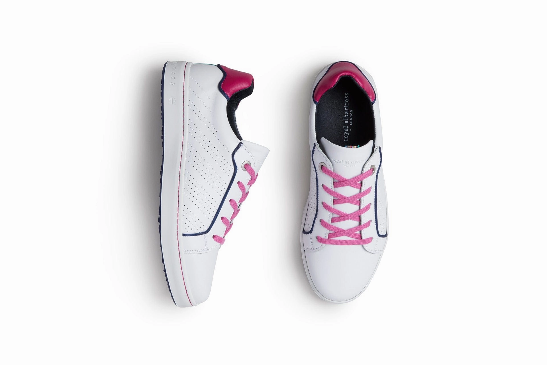 Hampton | White/Fuchsia Travel Gear Dancing