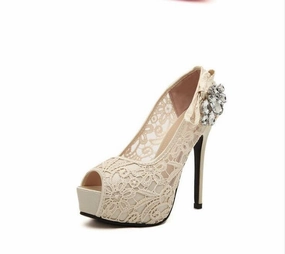 Asics Gel Contend 6 Running Shoes Hand Made High Heels Fish Toe Lace Sexy Wedding Bridal Shoes, S037