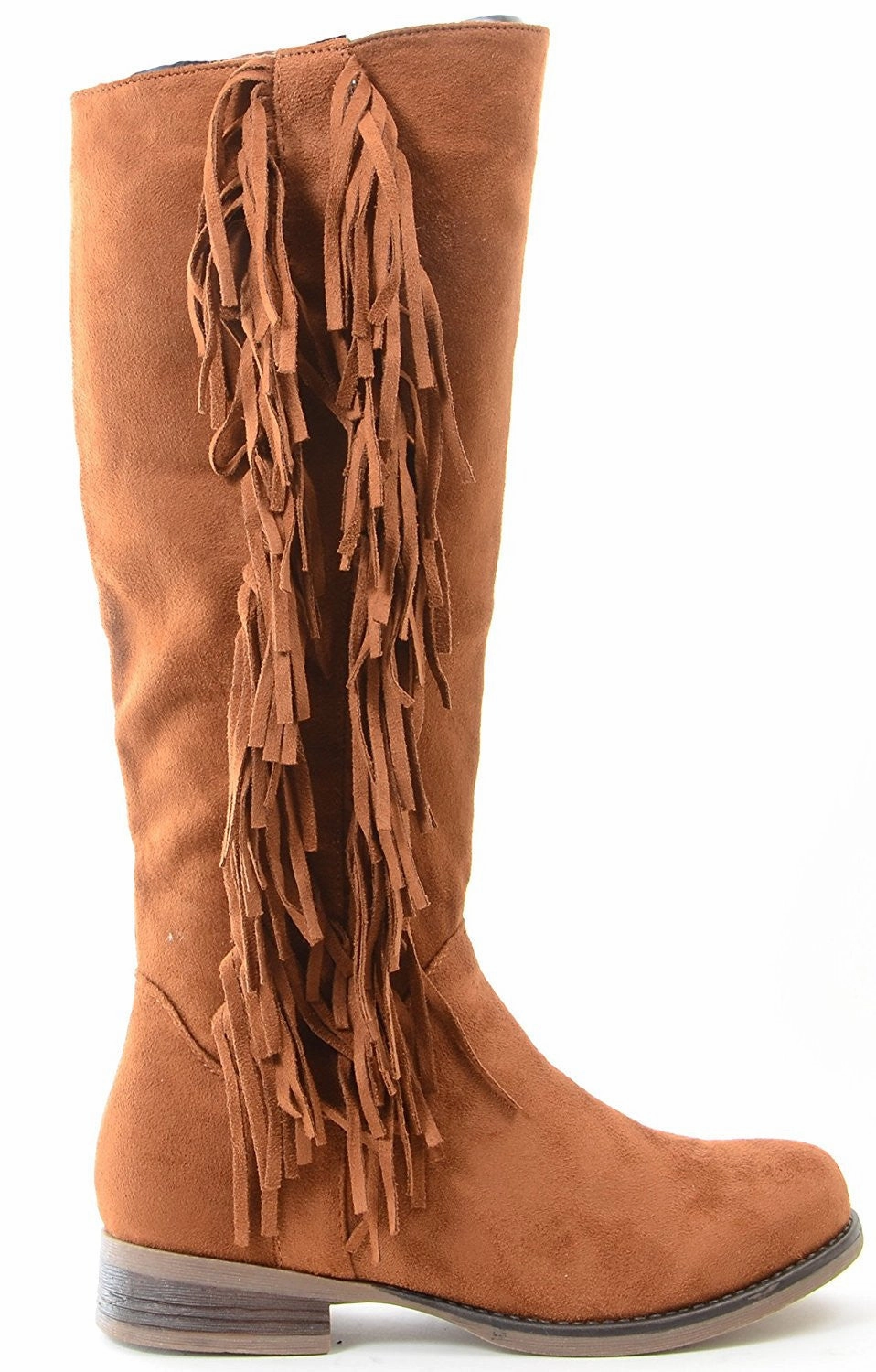 Camel Ailsa Fringe Vegan Suede Women's Knee Boot Cougar Ignite Rain Boot