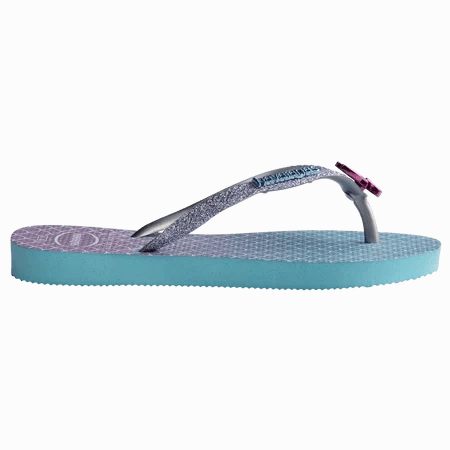 Havaianas Kids' Slim Glitter Flip Flops Arch Support Slide Sandals