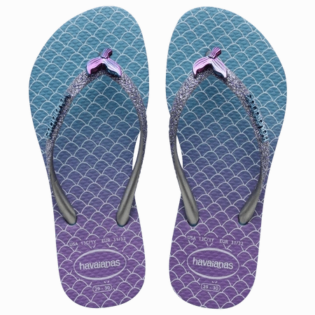 Havaianas Kids' Slim Glitter Flip Flops Peyton Sandals