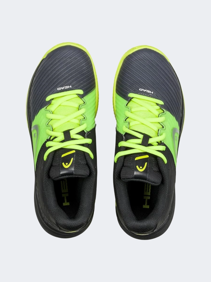 Head Revolt 4 Pro Clay Kids Tennis Shoes Black/Yellow Skechers Slip-on Tennis Shoes
