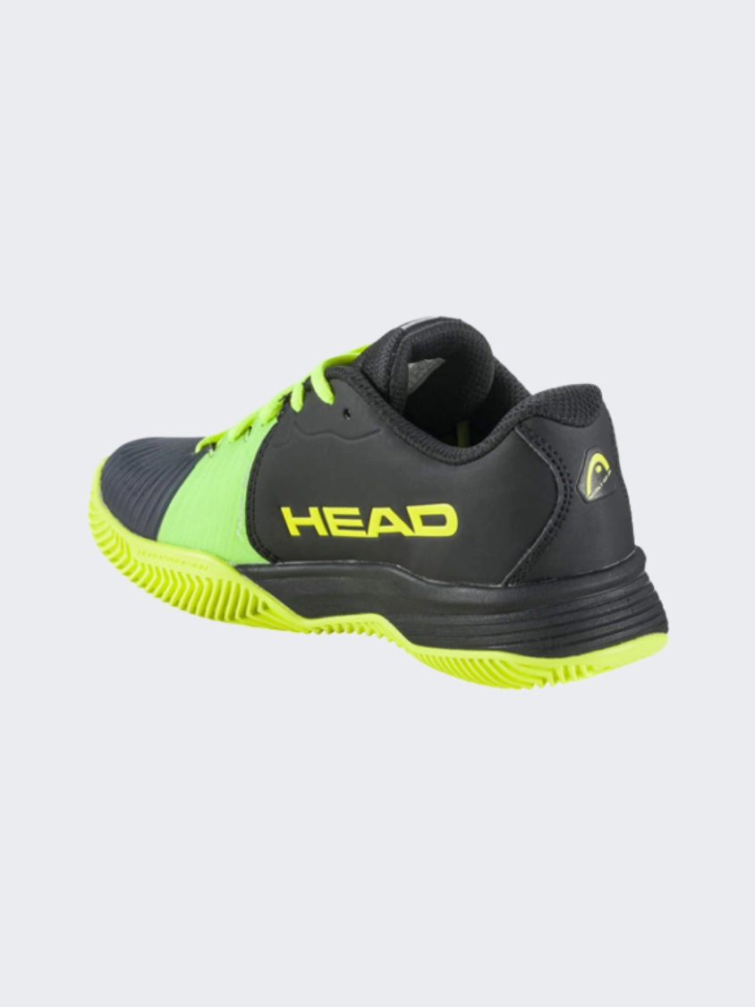 Head Revolt 4 Pro Clay Kids Tennis Shoes Black/Yellow Skechers High Top Tennis Shoes