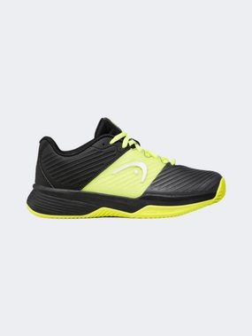 Head Revolt 4 Pro Clay Kids Tennis Shoes Black/Yellow Support Tennis Shoes