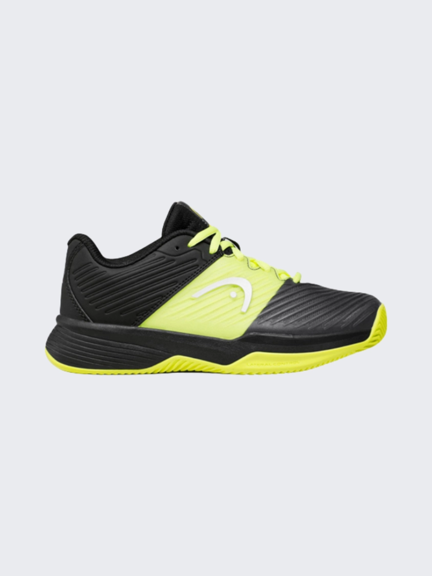 Infant Tennis Shoes Size 3 Head Revolt 4 Pro Clay Kids Tennis Shoes Black/Yellow