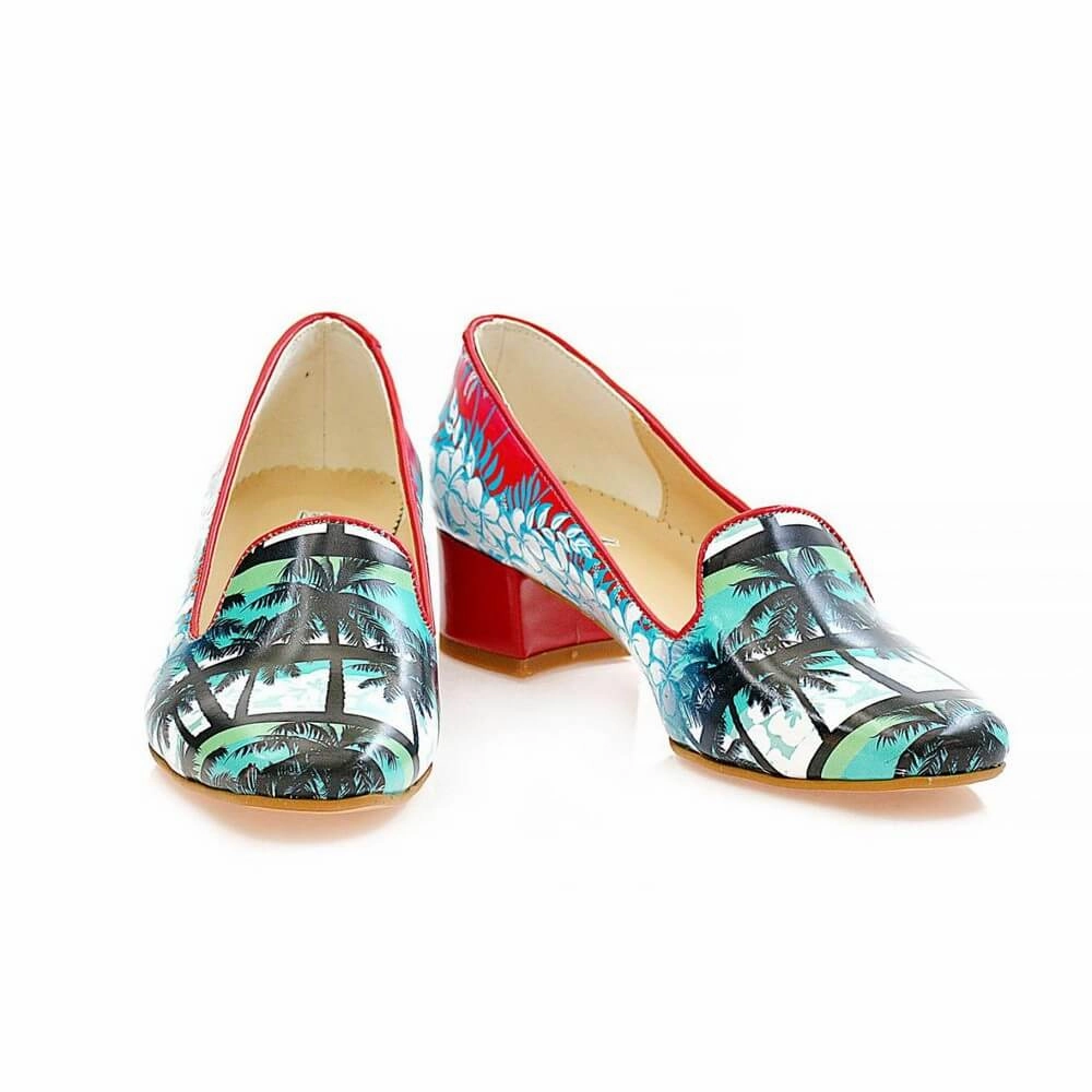 Garden Mood Nature Walk Heel Shoes BYZ213