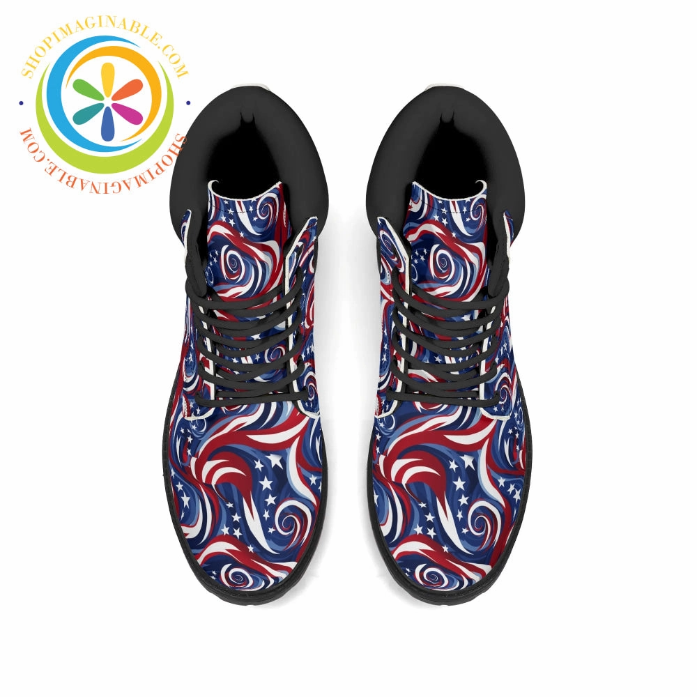 Let Freedom Ring!  Women's Boots Top Of The Line Work Boots