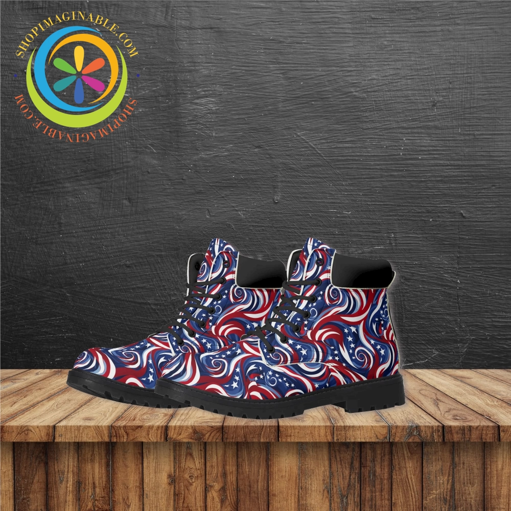 Work Boots Size 16 Let Freedom Ring!  Women's Boots