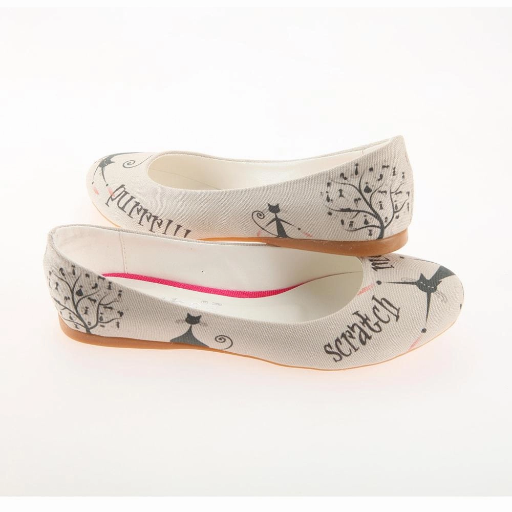 Wet Grip Scratch Me Ballerinas Shoes 1118