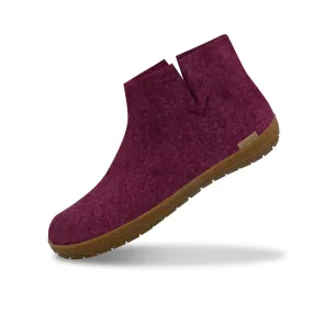 Boot with natural rubber sole - honey - Cranberry for athletes Breathable Traction