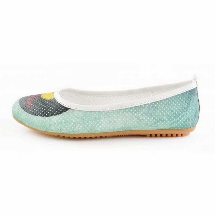 photo shoot Block Walk Ballerinas Shoes GRDB101