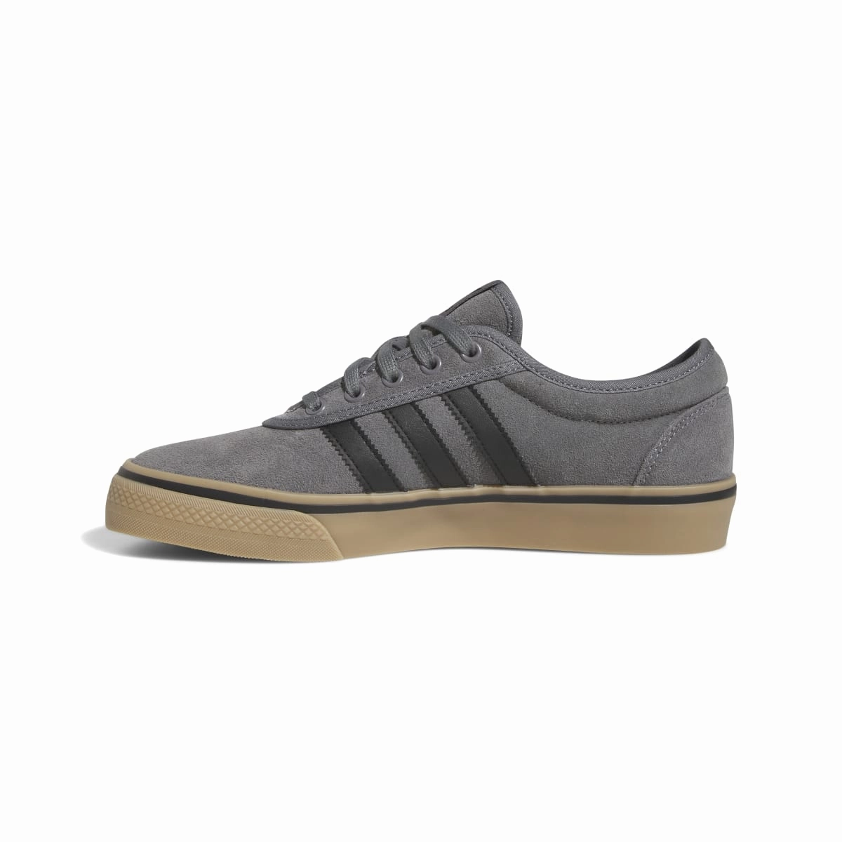 Side Impact Freestyle Fit ADIDAS GZ9456 ADI EASE MN'S (Medium) Grey/Black/Gum Suede Skate Shoes