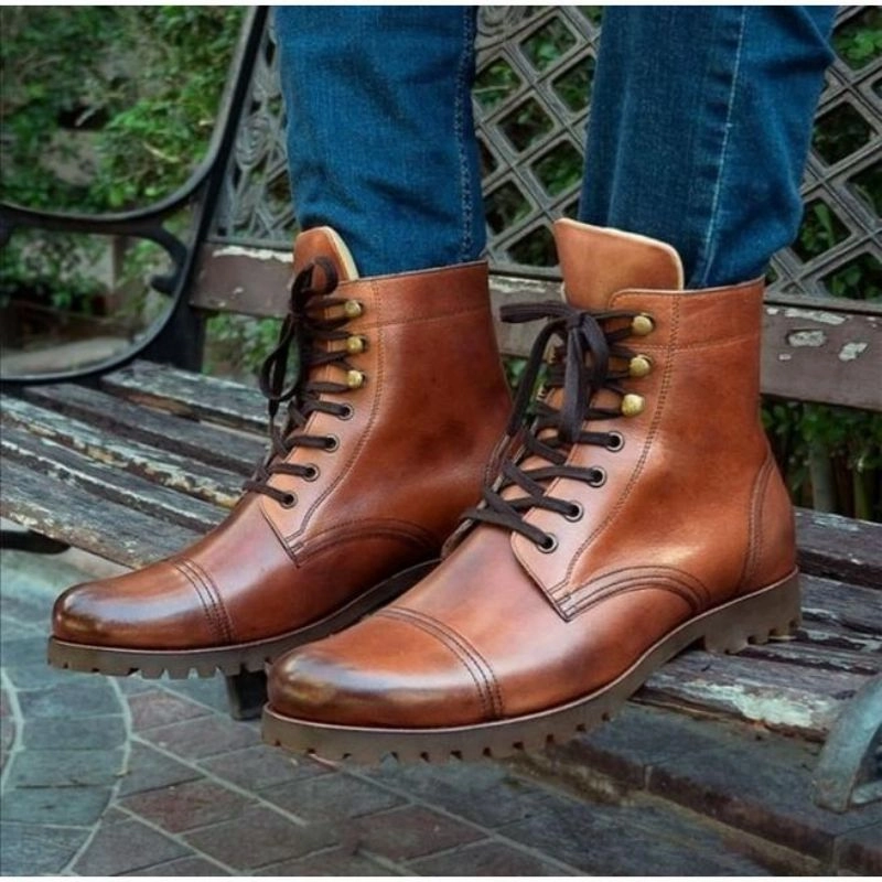 Sneaker Adidas Shoes Men's PU Leather New Handmade Lace Classic