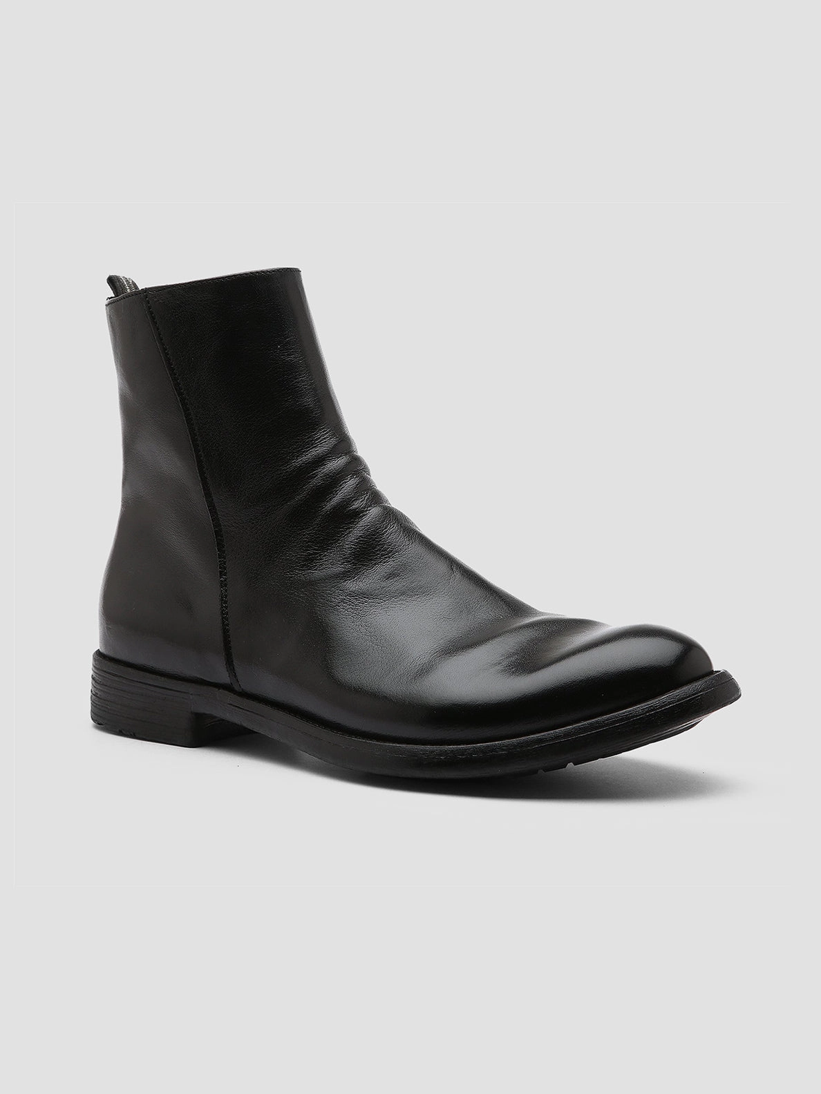 Academy Winter Boots HIVE 010 - Black Leather Boots