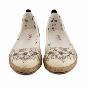 Ballerinas Shoes FBR1246 Canvas Cotton Touch