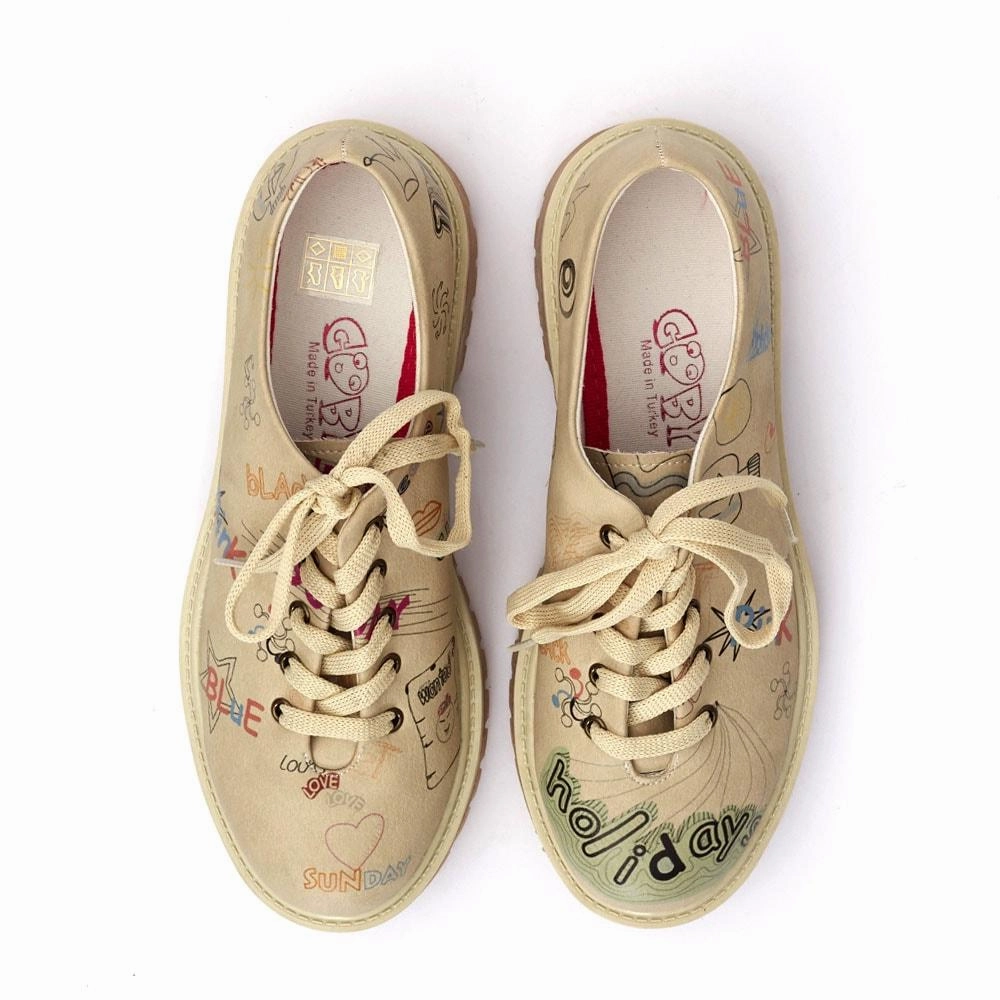 Supportive Year Trust Holiday Oxford Shoes TMK6514