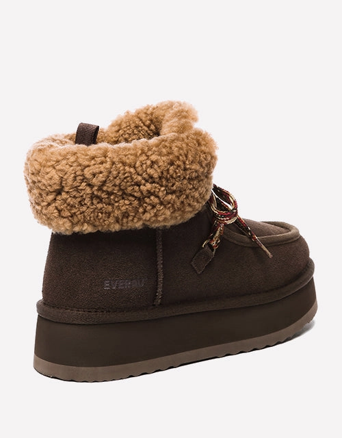 Honour In Chocolate Biker Boots