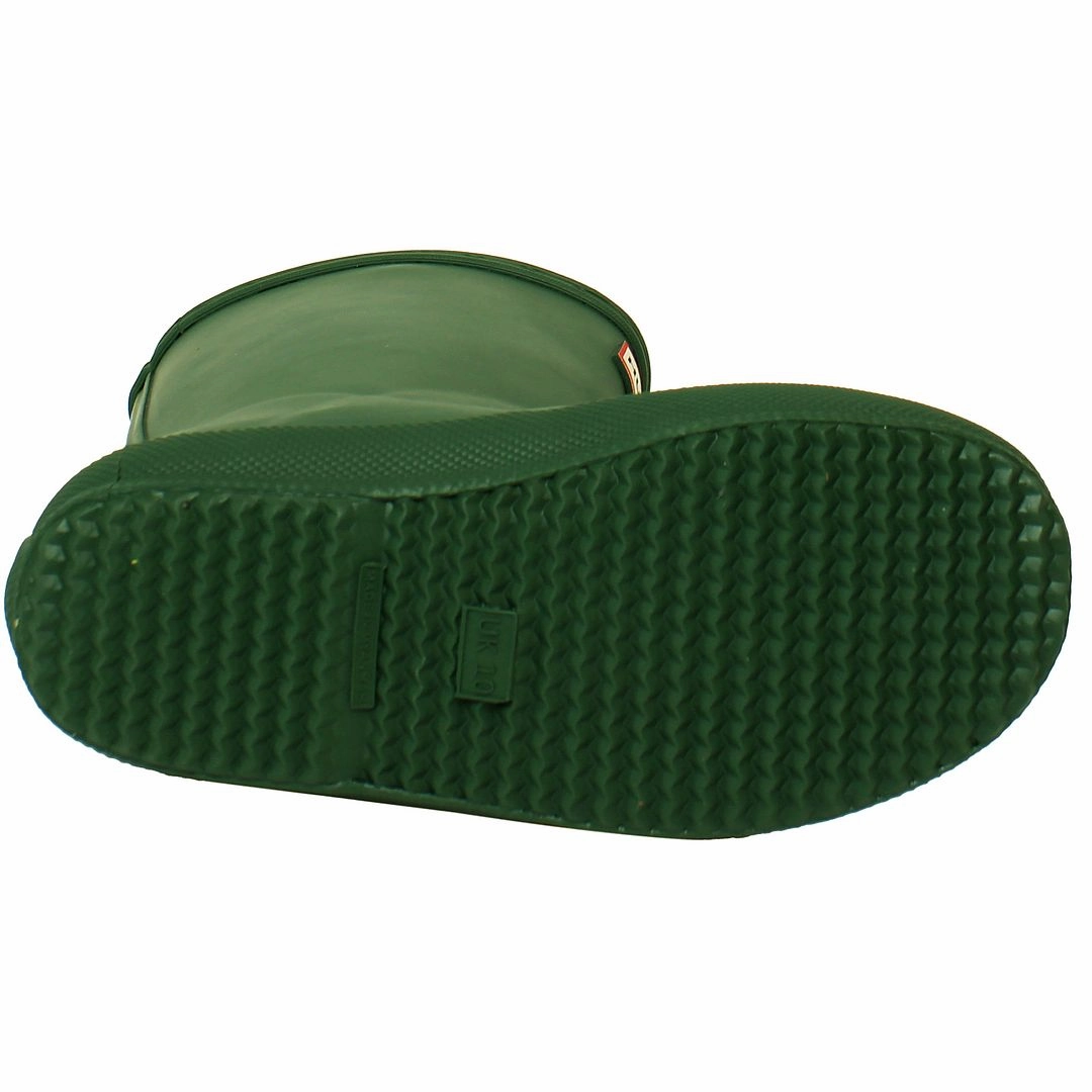 Hunter Original First Kids Green Wellington Boots Doctor Boots