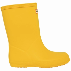 Boots Cuadra Hunter Original First Kids Yellow Wellington Boots