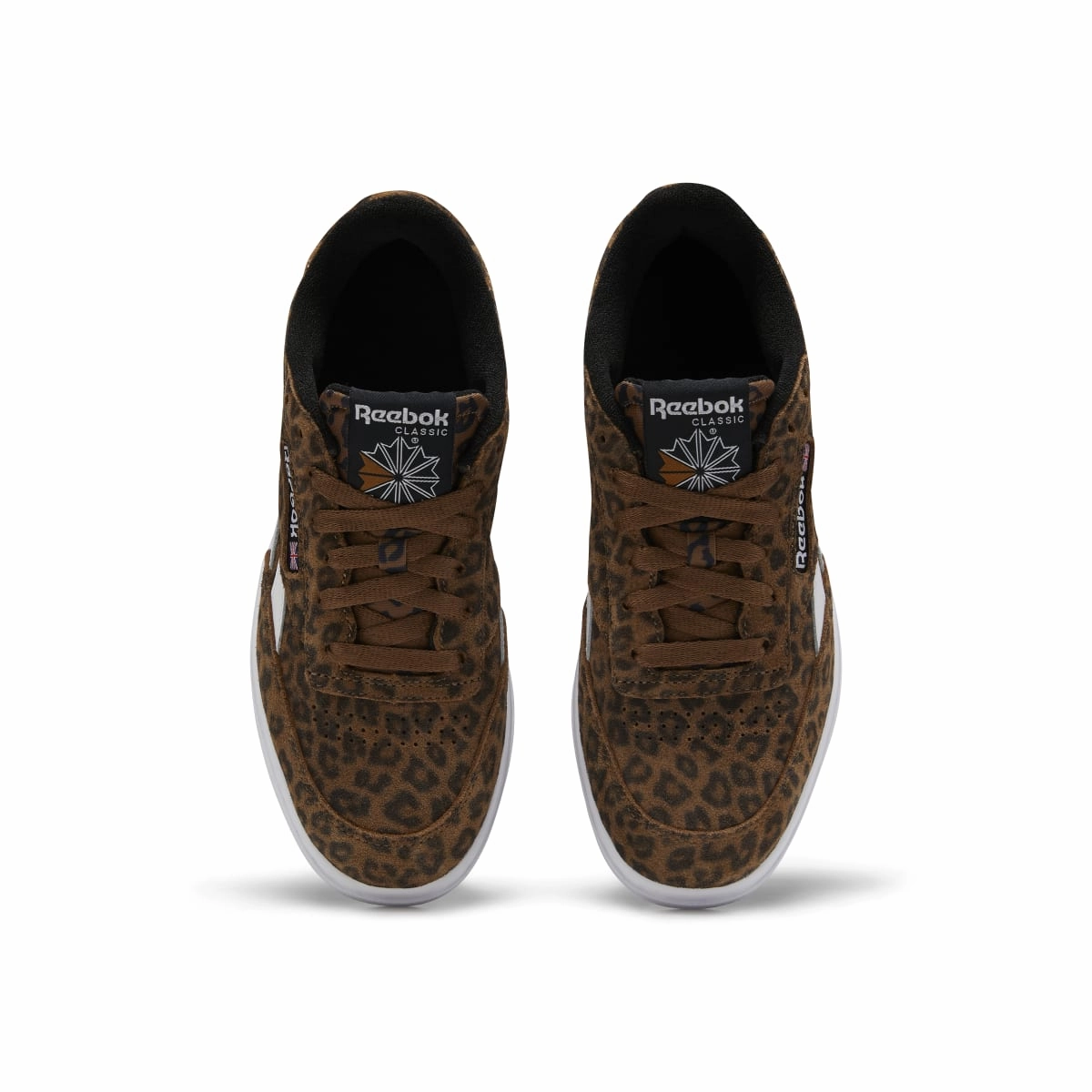 Daily Explorer REEBOK FW7952 CLUB C DOUBLE REVENGE WMN'S (Medium) Black/Brown/Brown Suede Lifestyle Shoes