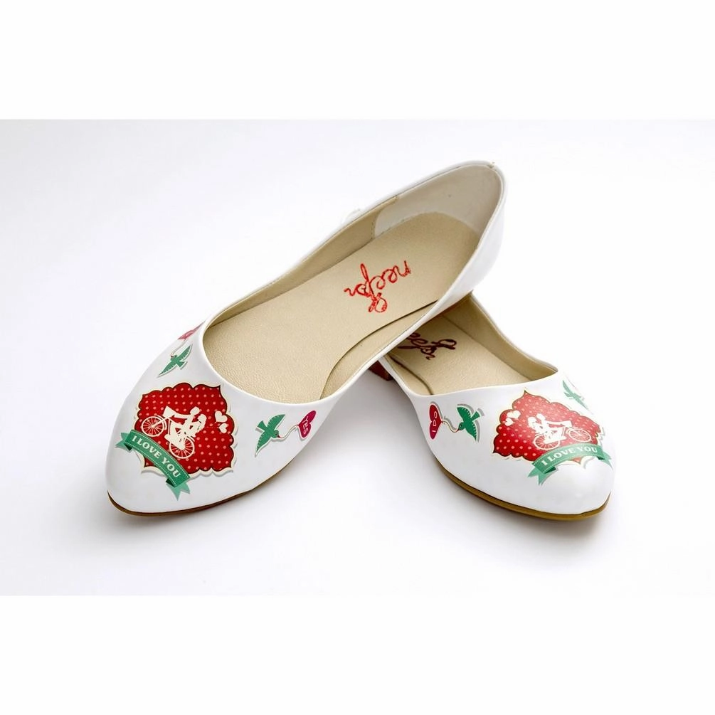 Stable base I Love You Ballerinas Shoes NSS353