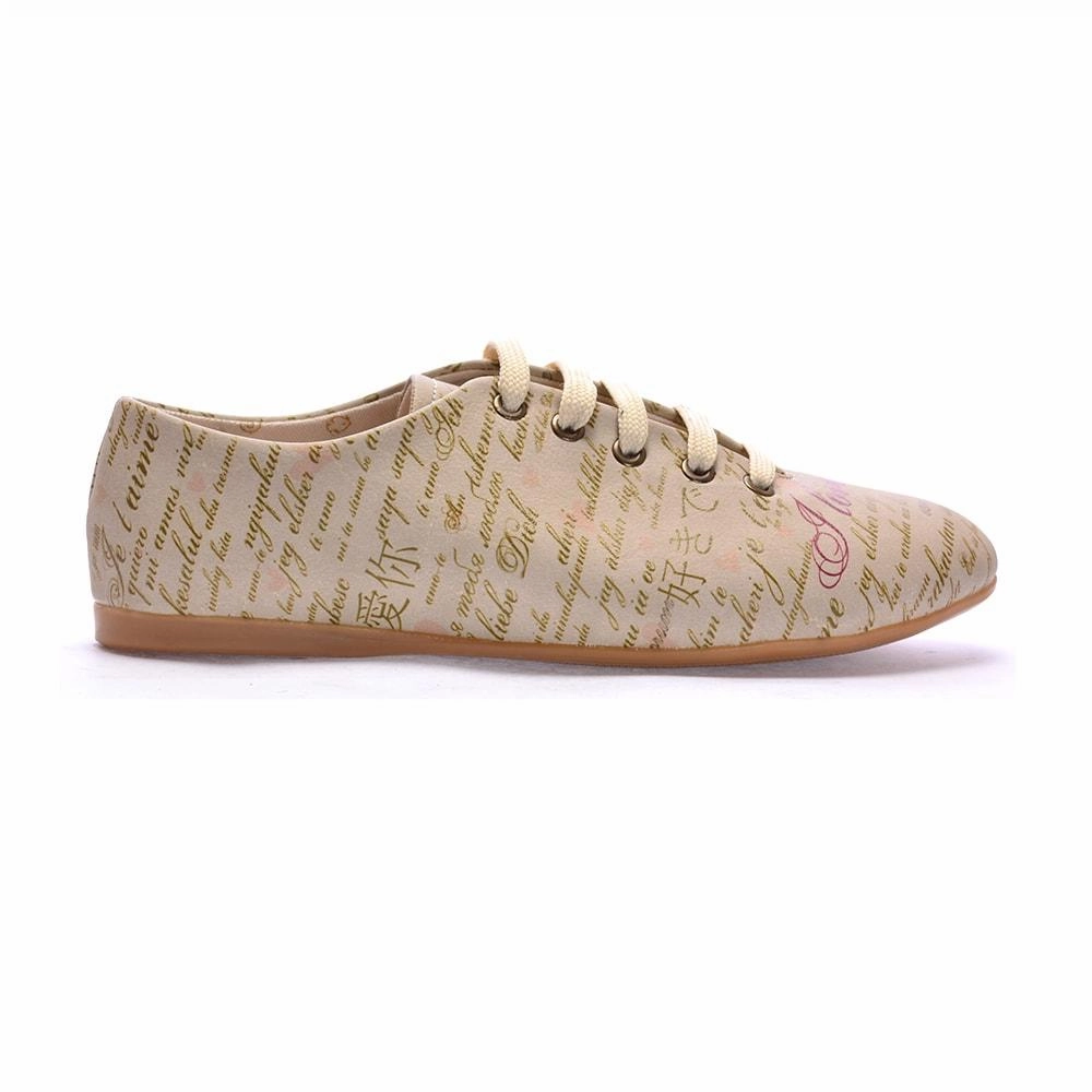 I Love You Ballerinas Shoes SLV002 Soft Material