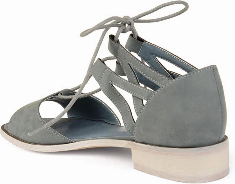 Dave Schultz Wrestling Shoes Asics Brinley Co. Womens Idona Faux Nubuck Crisscross Lace-up Sandals  Color Indigo Size 9M