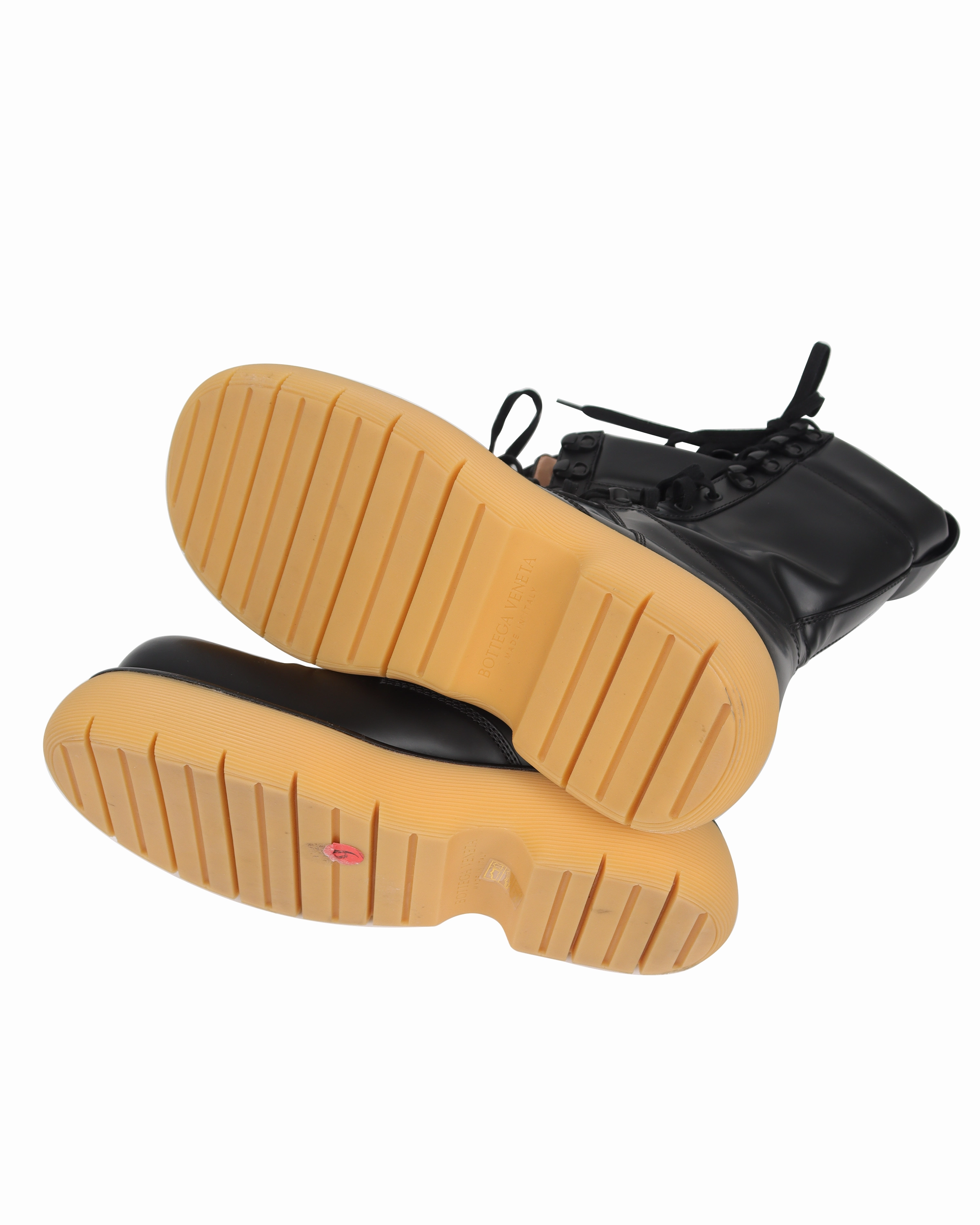 M.i.a Boots The Bounce Black Leather Mid-Calf Boots