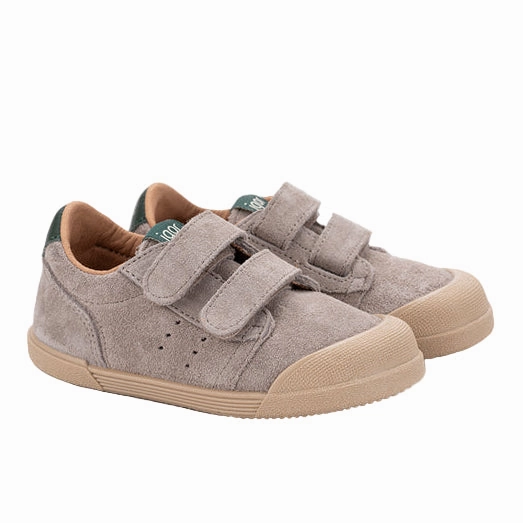 Espadrille Tennis Shoes Igor Boy's and Girl's Tennis Suede Shoes - Topo