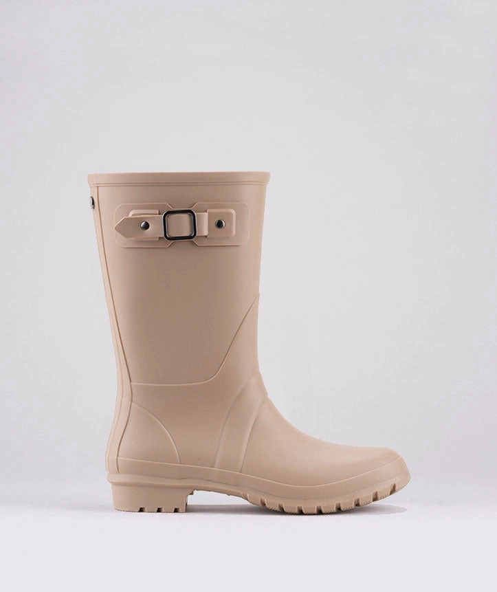 Rain Angel Boots Igor Women's Mini Boira Rain Boot - Beige