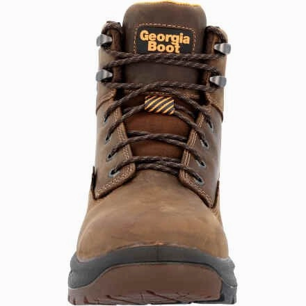Georgia Boot Men's 6" OT Waterproof Brown Round Toe Work Boot Worker Boot