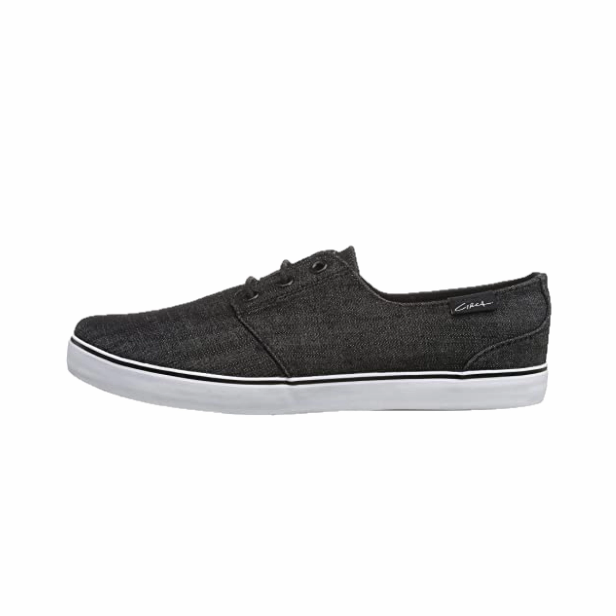 Skater All Day CIRCA CRIP-BCL CRIP MN'S (Medium) Black/Charcoal Textile Skate Shoes