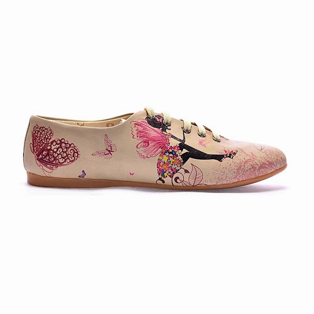 Pretty Ballerinas Shoes SLV023 Digital Run Earth Mood