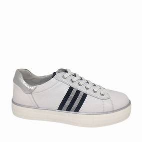 Goal Hike Travel Edge Django & Juliette Fancee Leather ~ Black ~ White